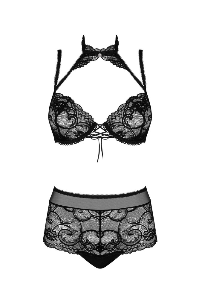 Komplektas Elizenes 2-jų dalių Juoda