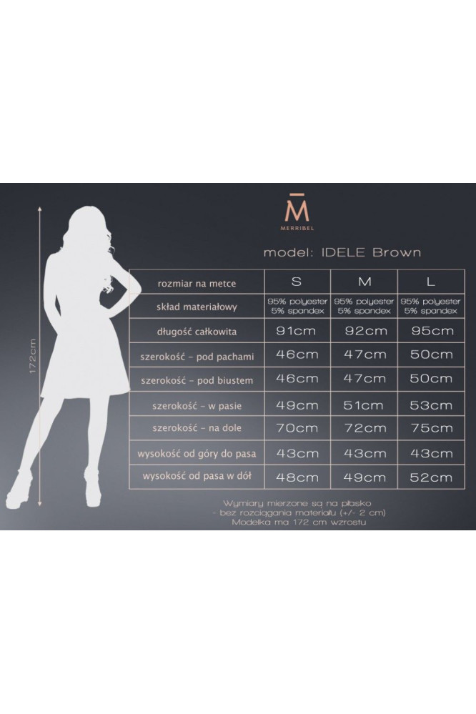 Suknelė Idele Brown