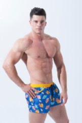 Maudymosi šortai Playo Fish