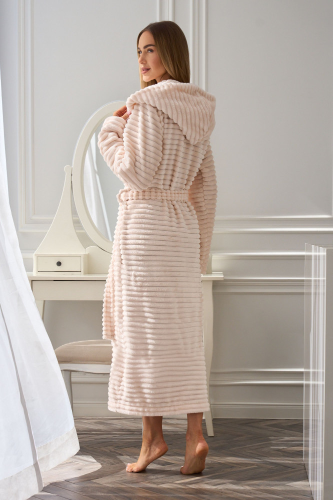 Chalatas Robin Long 2599 Persikų