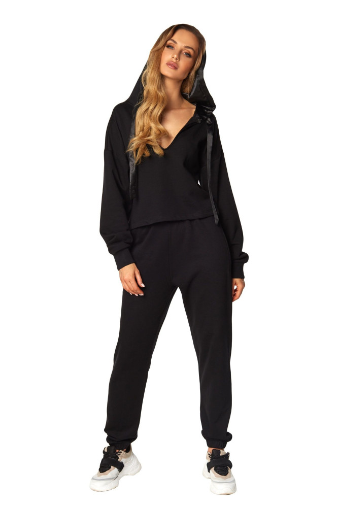 Komplektas French Riviera SAL-PY-1163.III Juoda Medvilnė