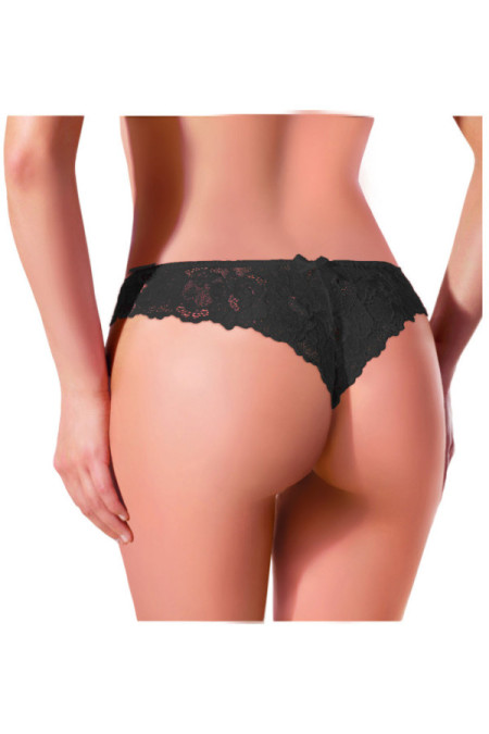 Siaurikės (stringai) Fiona 017 Juoda