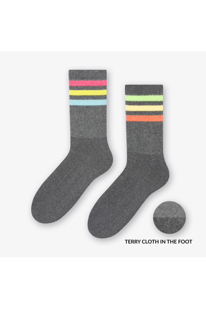 Kojinės Sport 081-010 melandžas Pilka