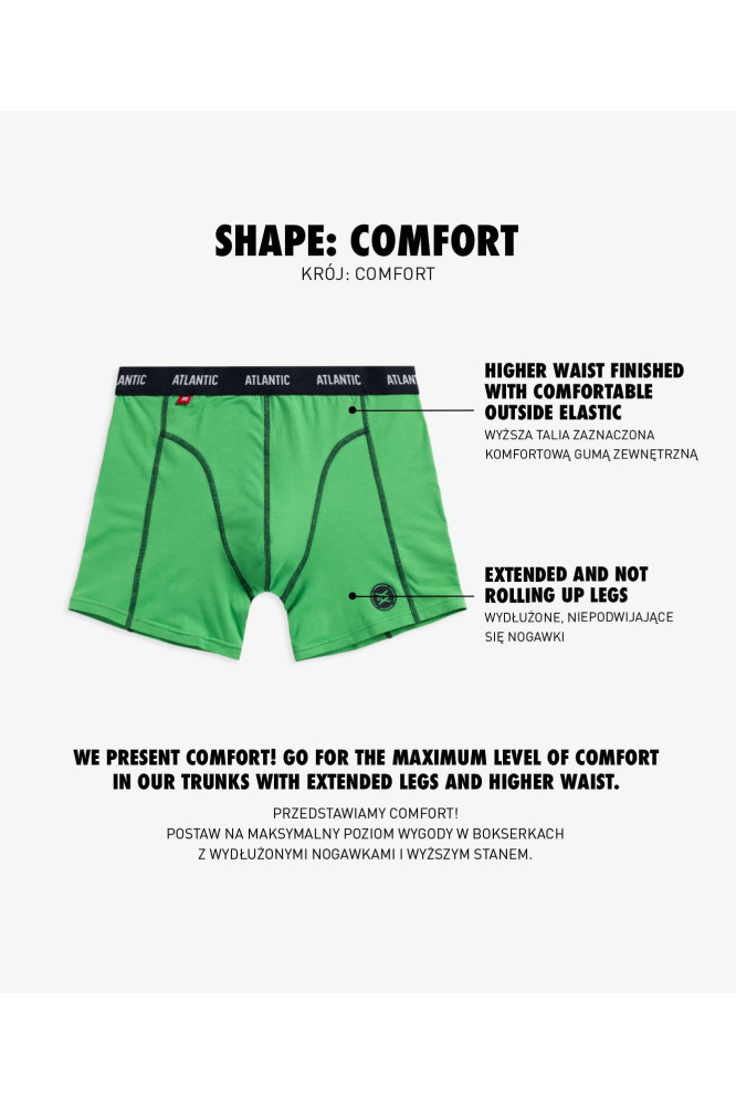 Bokseriai Comfort 3MH-047 3-komplektas