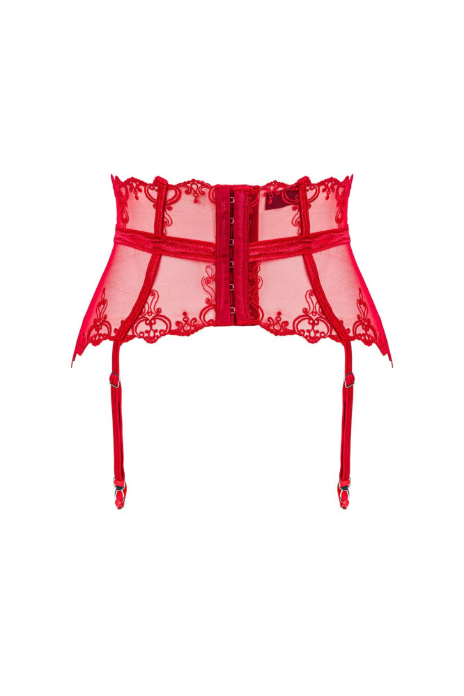 Juosmenėlis iki Kojinės Lonesia Raudona