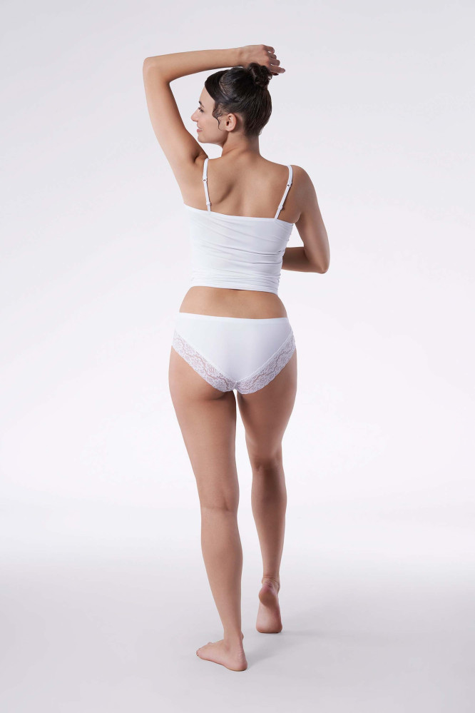 Kelnaitės Cheekie apatiniai Classic Balta