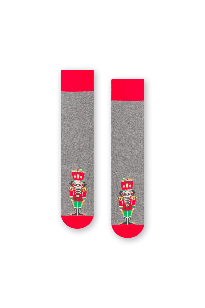 Kojinės 136-106 melandžas Pilka