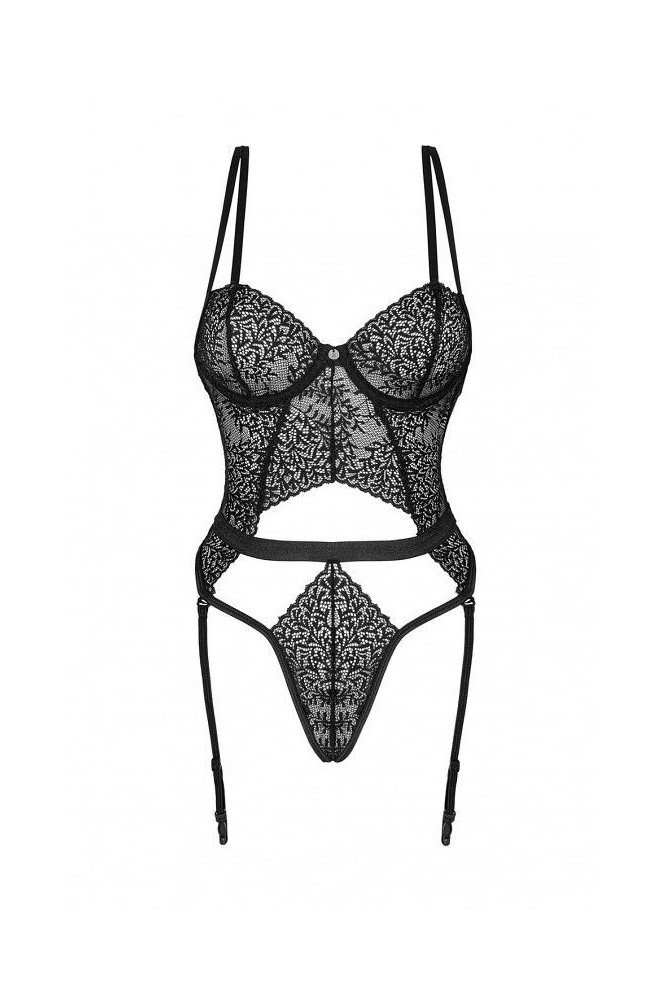 Kūno triko Yaskana teddy Juoda