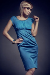 Suknelė Carmen z szyfonem Mod. 55 Marina