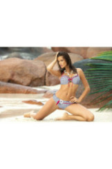 Maudymosi kostiumėlis Eleni M-188 Balta-Mėlyna (169)