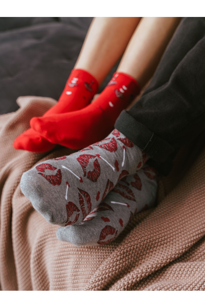 Kojinės 136-KL053 melandžas Pilka