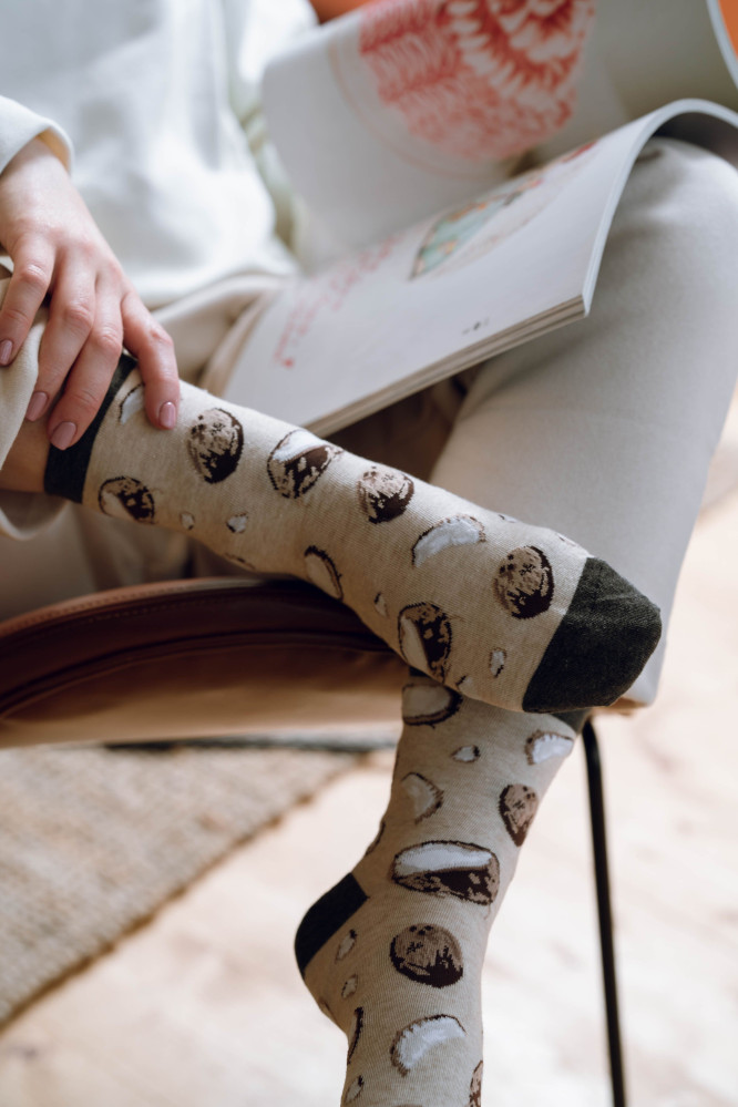 Kojinės 159-092 melandžas Šviesus Smėlio