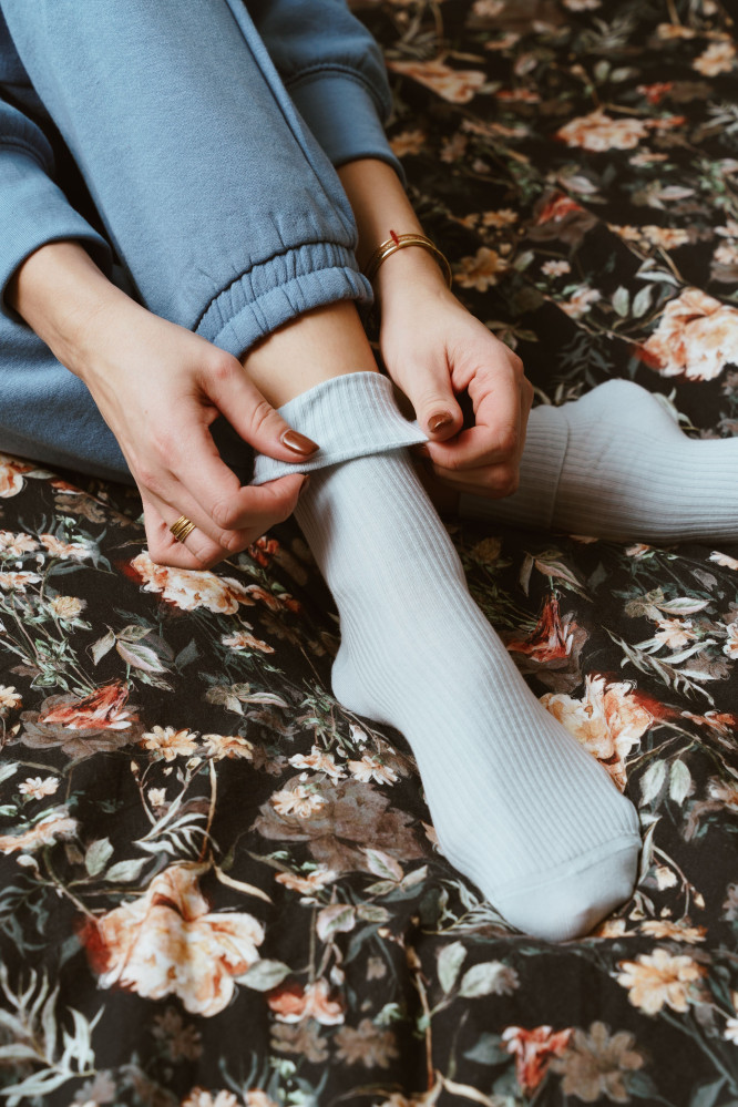 Kojinės 062-005 Mėlyna