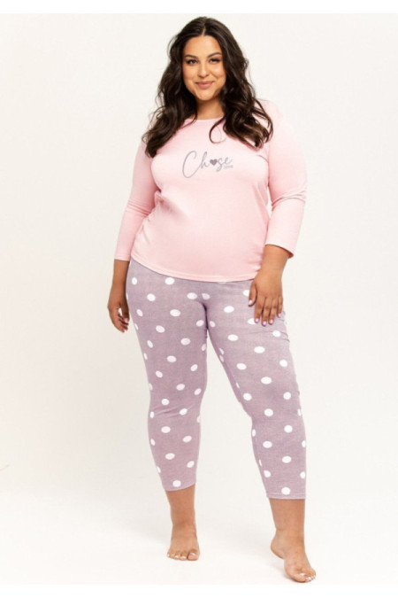 Pižama Libby 3268 Šviesus Rožinė