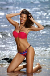 Maudymosi kostiumėlis Angela Shock Raudona M-483 (4)