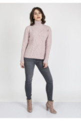 Megztinis Estelle SWE 121 Pudrinė Rožinė