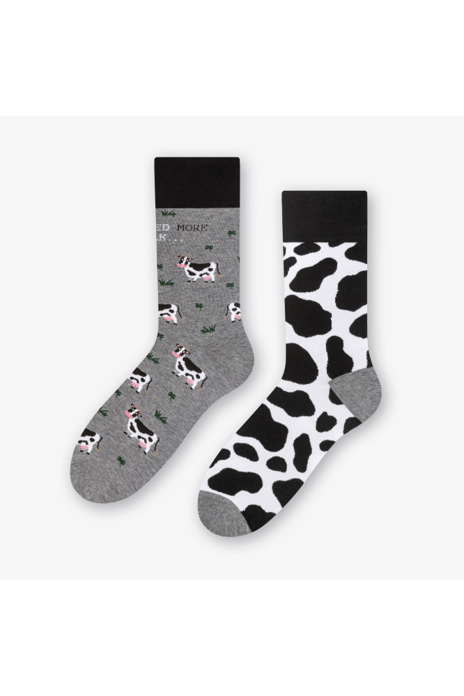 Kojinės Milk 078-A040 melandžas Pilka