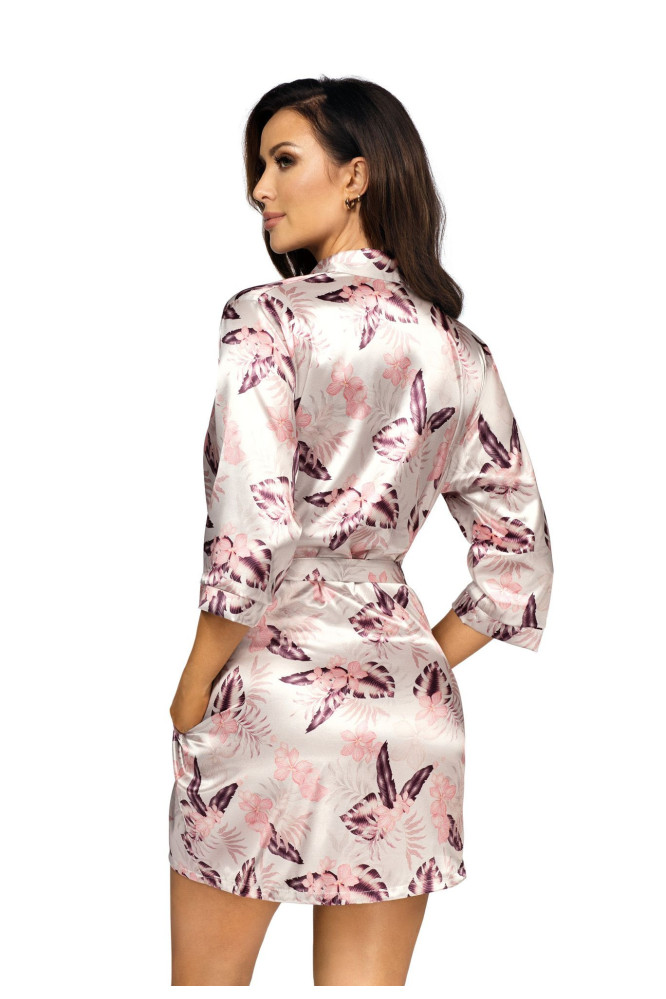 Chalatas Katie 03 Perłowo-Rožinė