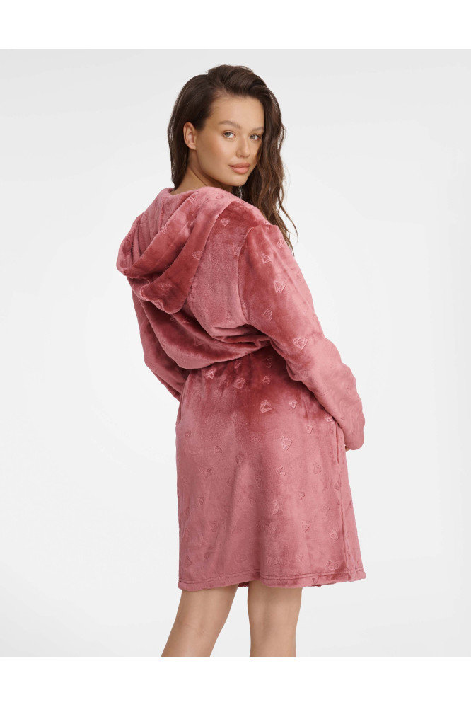 Chalatas Glossy 41066-39X Rožinė