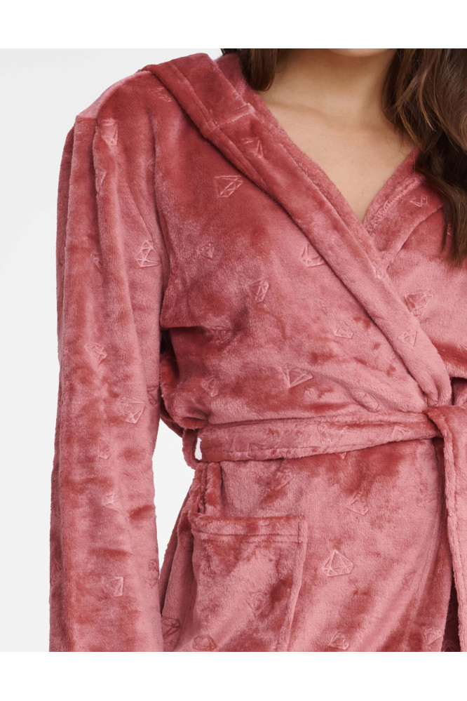 Chalatas Glossy 41066-39X Rožinė