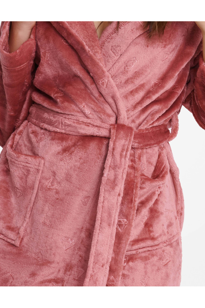 Chalatas Glossy 41066-39X Rožinė