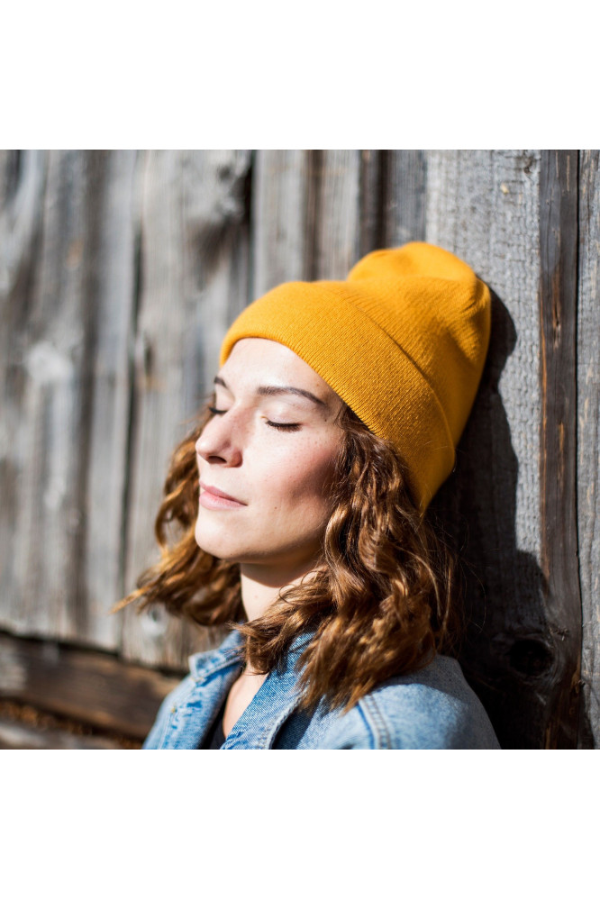 Kepurė Miestietis Musztardowa