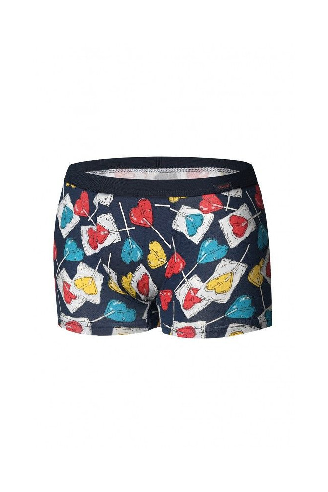 Bokseriai Lollipop 280/220 Jeans-Raudona