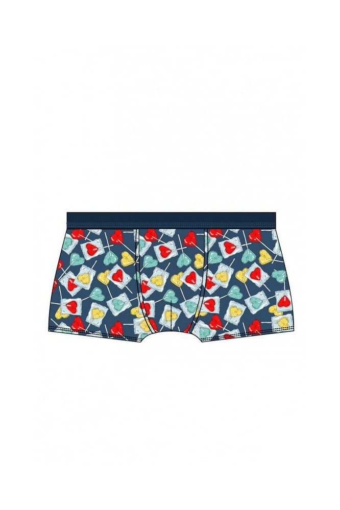 Bokseriai Lollipop 280/220 Jeans-Raudona