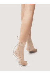 Kojinės Kūno triko Care Massage 20 den - smėlio