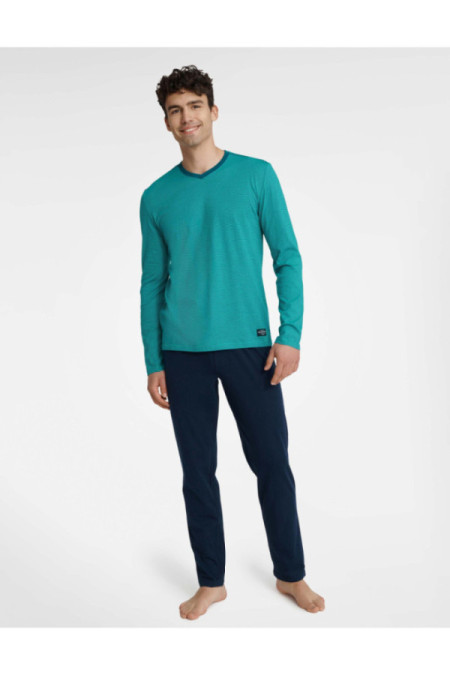 Pižama Udon 40944-66X Turkio-Mėlyna