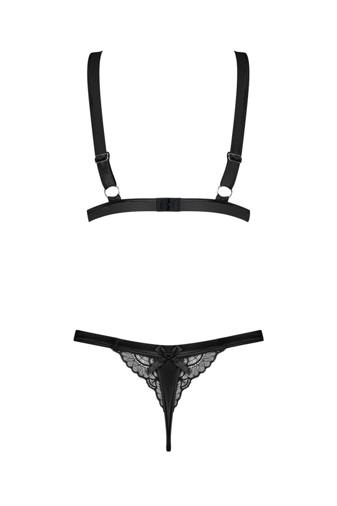 Komplektas Eloissa 2-jų dalių Juoda