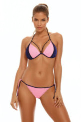 Maudymosi kostiumėlis Rožinė M-818 (1)