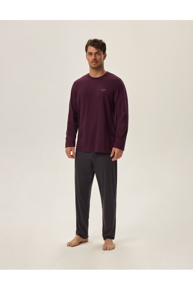 Pižama Hoax 41921-93X Fioletowa