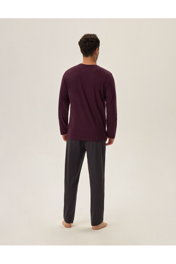 Pižama Hoax 41921-93X Fioletowa