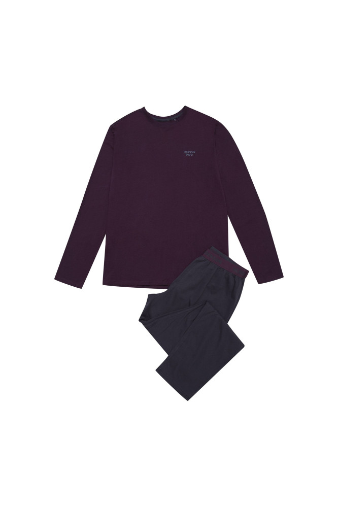 Pižama Hoax 41921-93X Fioletowa