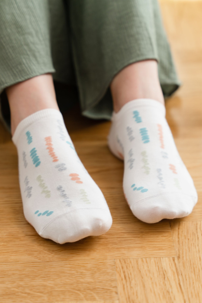 Pėdutės 021-055 Ecru