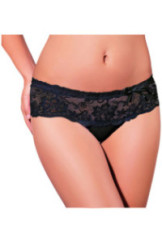 Shorto-Siaurikės (stringai) Viva 037 Juoda