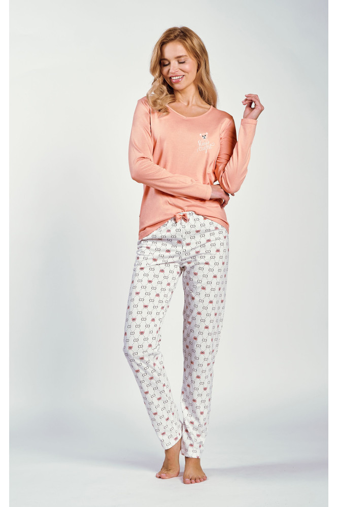 Pižama Polly 3231 Abrikoso