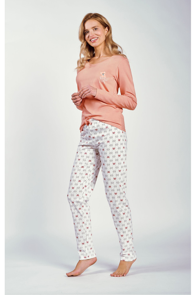 Pižama Polly 3231 Abrikoso