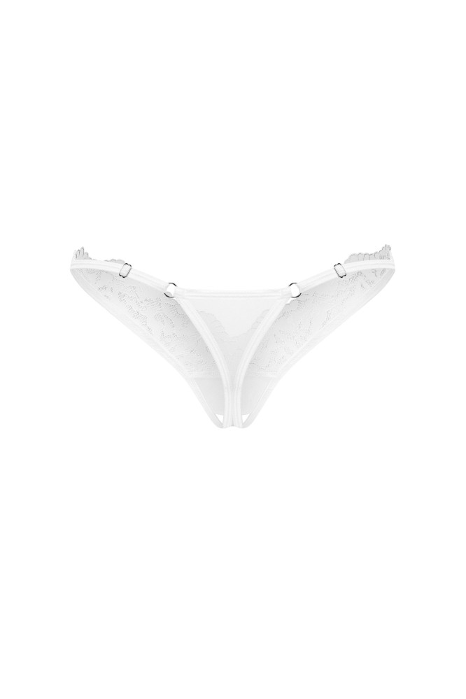 Siaurikės (stringai) Arrowel Balta Atviros