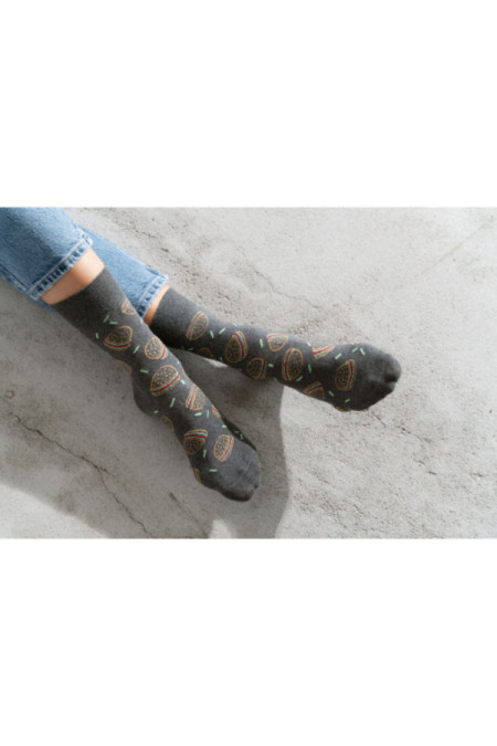 Kojinės Hamburgers 078-164 melandžas Pilka