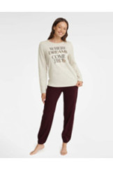 Pižama Gracy 40930-08X Smėlio-Bordo