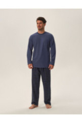 Pižama Herb 41913-95X Ciemnoniebieska