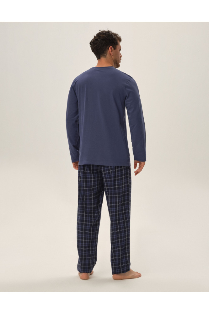 Pižama Herb 41913-95X Ciemnoniebieska