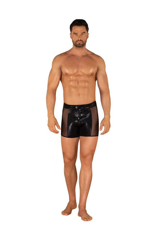 Maudymosi šortai Punta Negra shorts Juoda