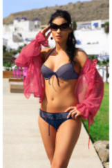 Maudymosi kostiumėlis Eva (1) Mėlyna