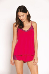 Pižama Justine Amarantinė