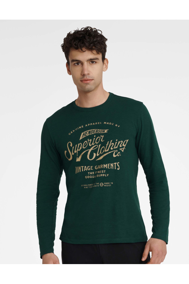 Pižama Imress 40952-79X Ciemnozielono-Juoda