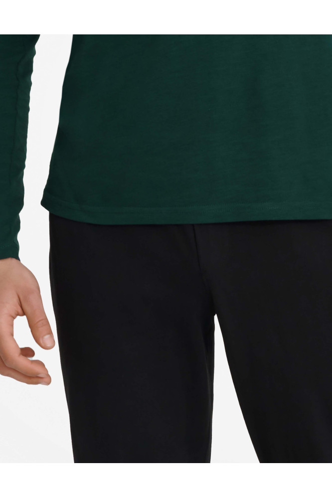 Pižama Imress 40952-79X Ciemnozielono-Juoda