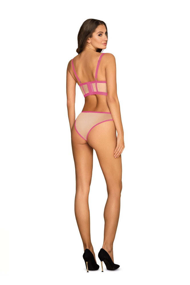 Komplektas Nudelia Smėlio-Rožinė